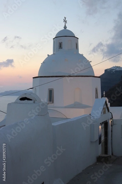 Fototapeta Santorini