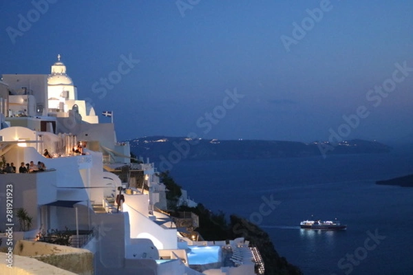 Fototapeta Santorini