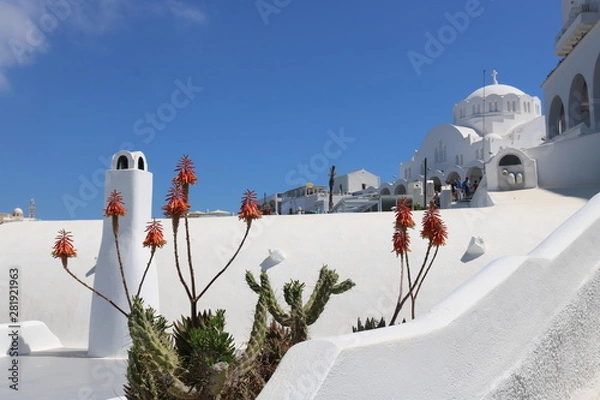 Fototapeta Santorini