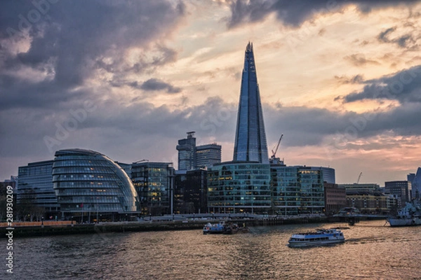 Obraz Sunset in London