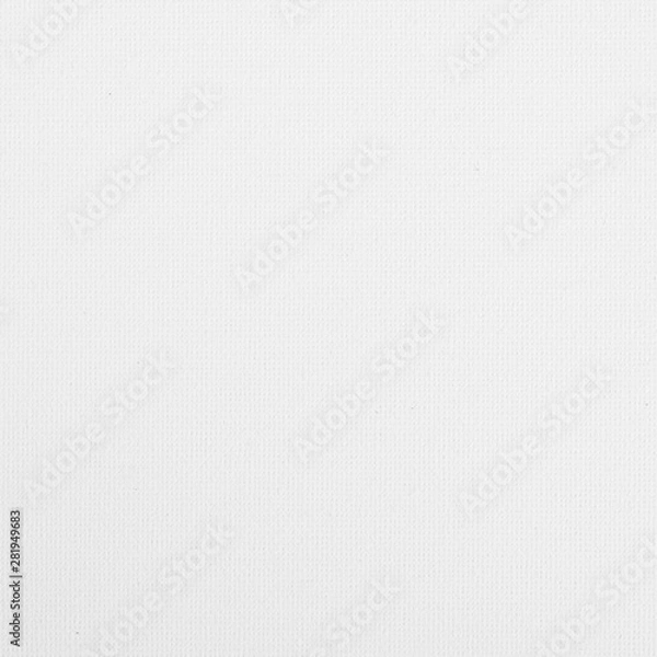 Fototapeta White canvas burlap natural fabric pattern background for arts painting