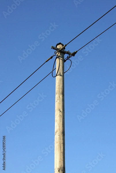 Fototapeta telephony line