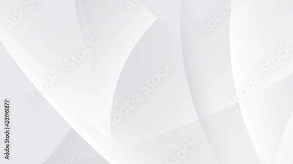 Fototapeta Abstract white background, design template, textured backdrop.