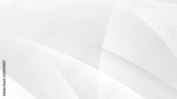 Fototapeta Abstract white background, design template, textured backdrop.