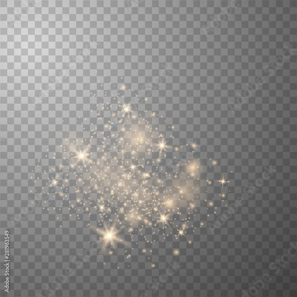 Obraz Sparks glitter special light effect