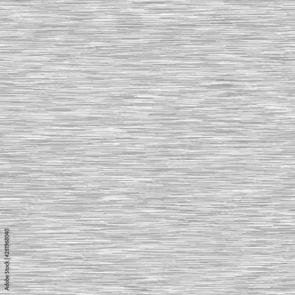 Fototapeta Gray Marl Heather Triblend Melange Seamless Repeat Vector Pattern Swatch.  Kit t-shirt fabric texture.