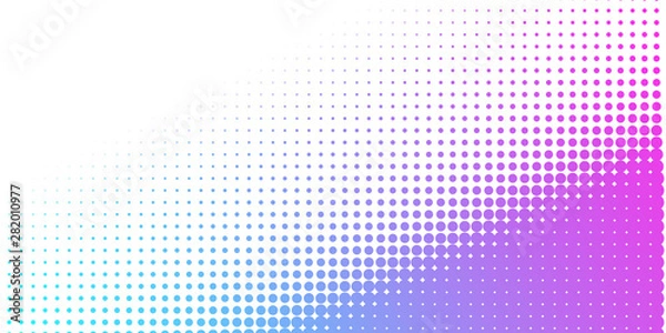 Fototapeta Gradient  futuristic pattern.