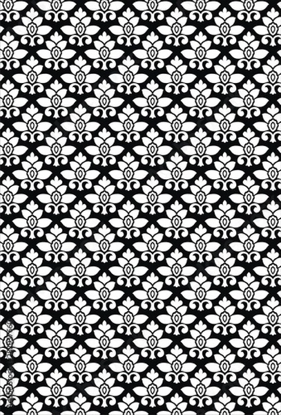 Obraz textile buti pattern design