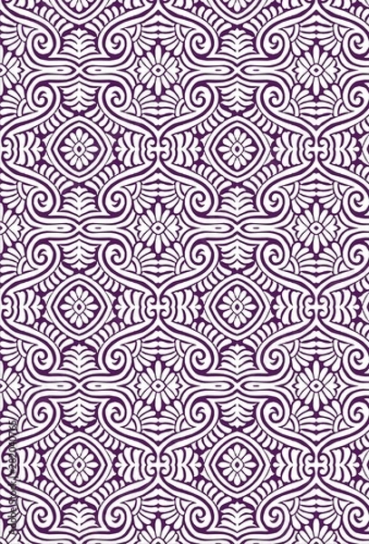 Obraz textile pattern sesign
