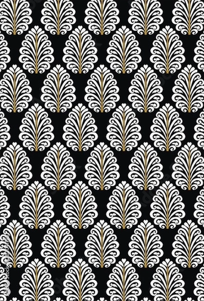 Obraz buta pattern textile design