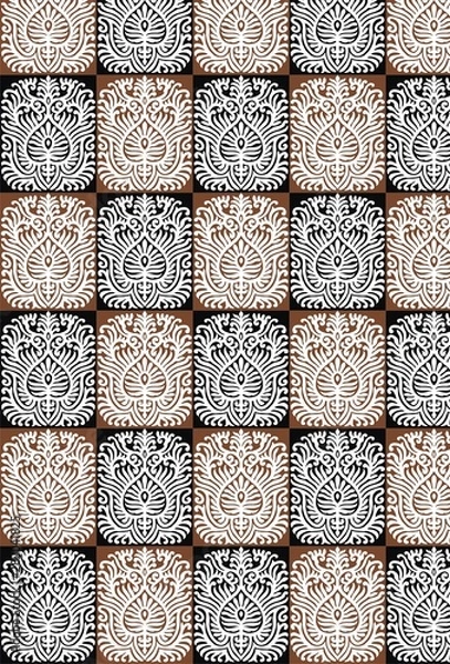 Obraz buta pattern textile design