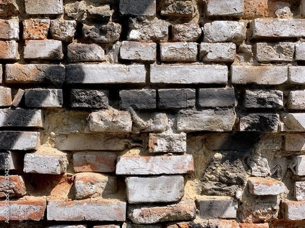 Obraz old brick wall background