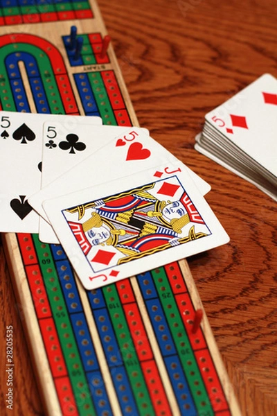 Fototapeta Best Hand Cribbage