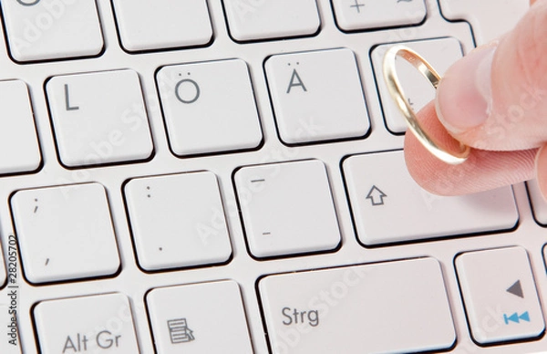 Obraz Internetbekanntschaft