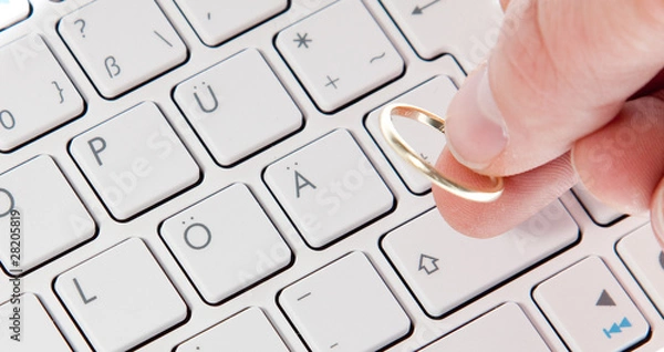 Obraz Internetbekanntschaft