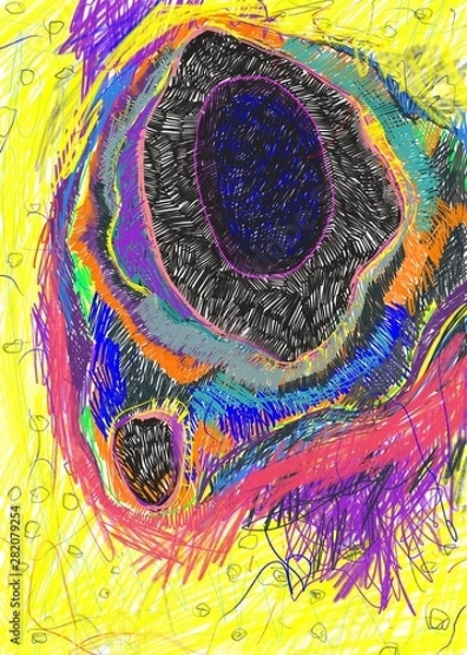 Obraz Abstract painting.