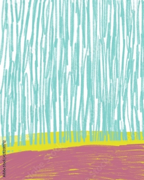 Obraz Painted striped background.