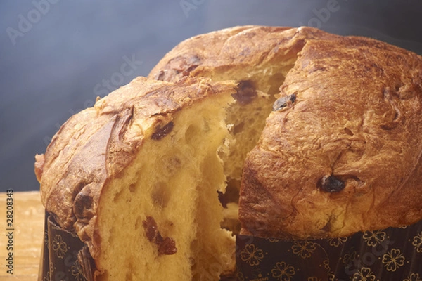 Obraz panettone caldo