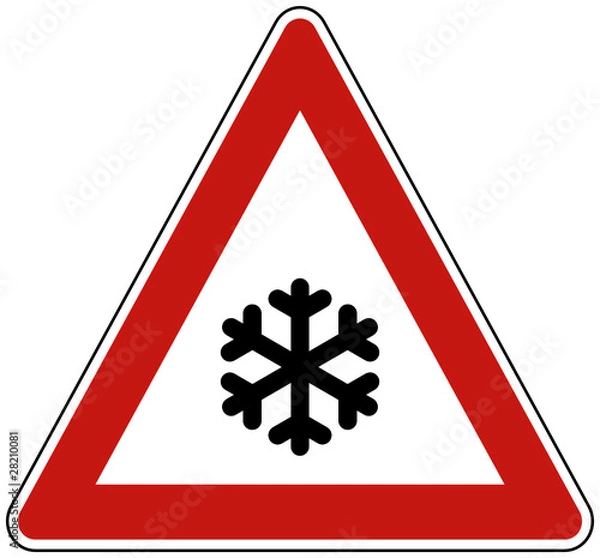 Obraz Achtung Glätte