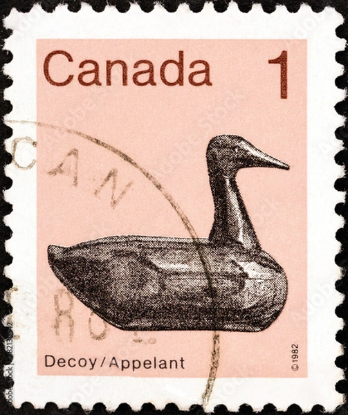 Obraz Duck decoy (Canada 1982)