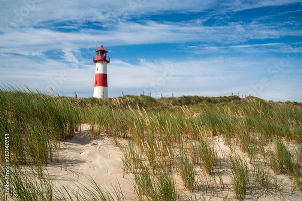 Fototapeta Leuchtturm List Sylt