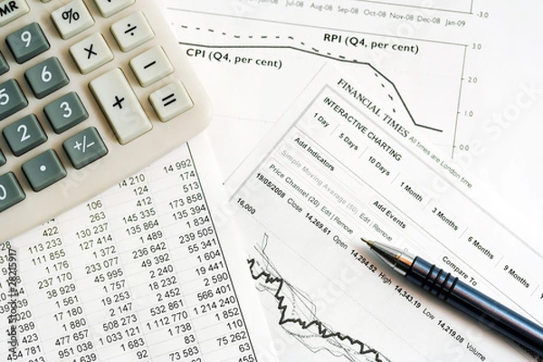 Fototapeta Accounting.