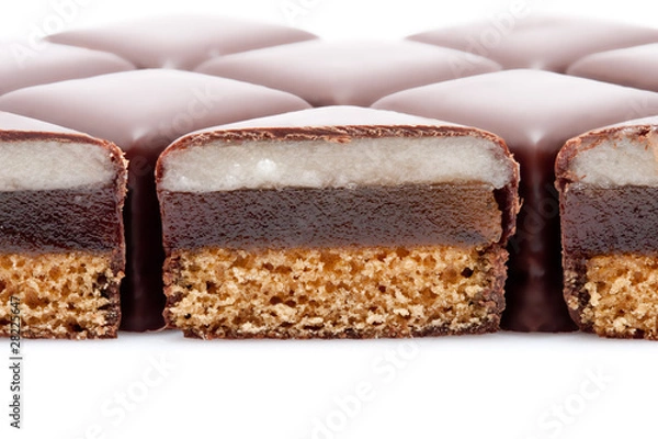 Obraz Dominosteine auf weissem Hintergrund