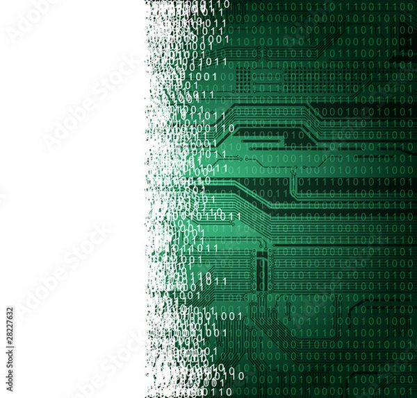 Obraz technology style vector background. Eps10