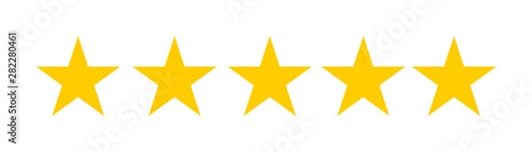 Fototapeta 5 gwiazdek