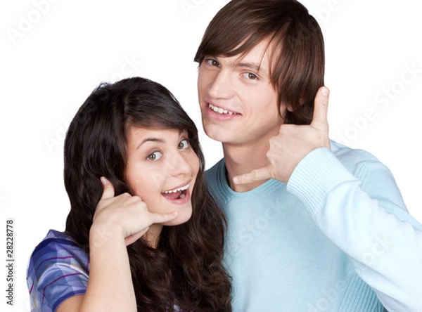 Obraz We wait for your calls