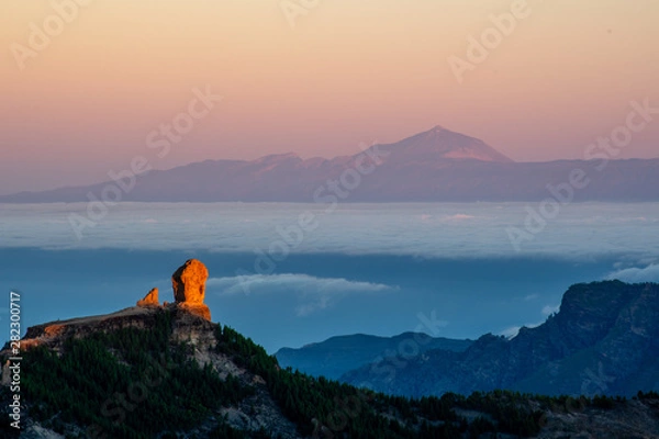 Obraz Roque Nublo with Teide