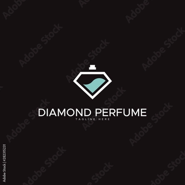 Obraz DIAMOND PERFUME LOGO DESIGN UNIQUE