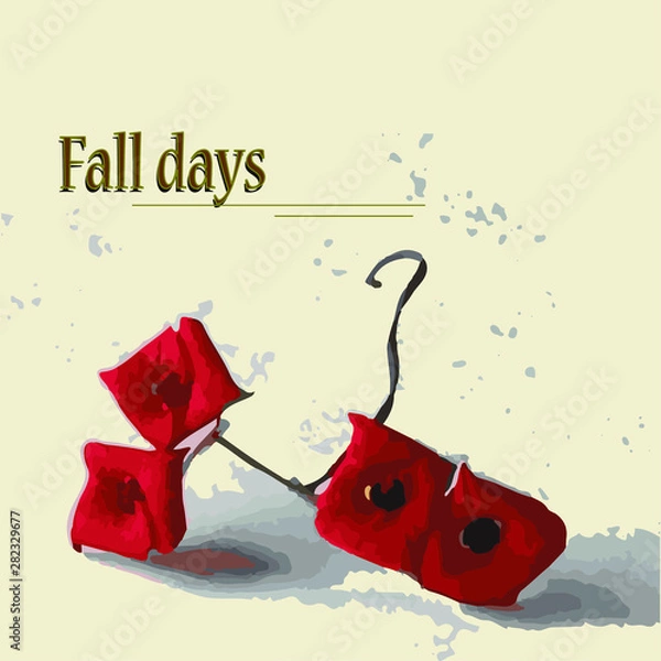 Obraz flowers background