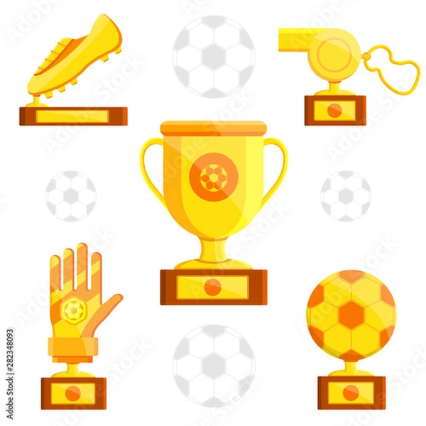 Fototapeta Football sports awards