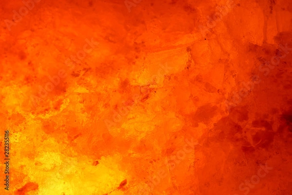 Obraz 岩塩ランプのクローズアップ