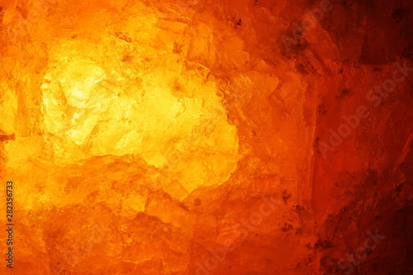 Obraz 岩塩ランプのクローズアップ