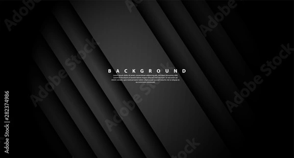 Fototapeta Modern abstract geometric patterns with a luxurious gray background