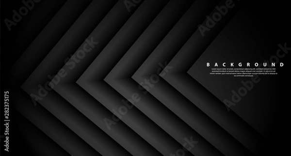 Fototapeta Modern abstract geometric patterns with a luxurious gray background