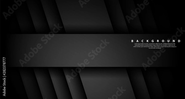 Obraz Modern abstract geometric patterns with a luxurious gray background