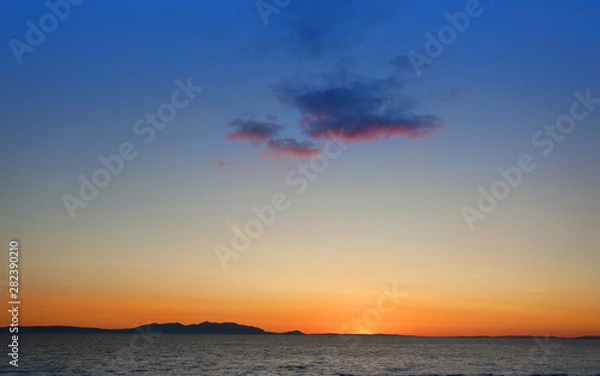 Obraz Sunset over Arran