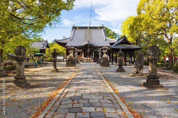 Fototapeta 鑁阿寺　栃木県足利市の寺院