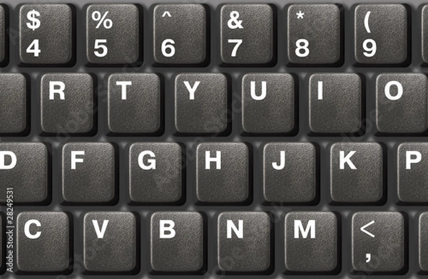 Fototapeta Computer keyboard