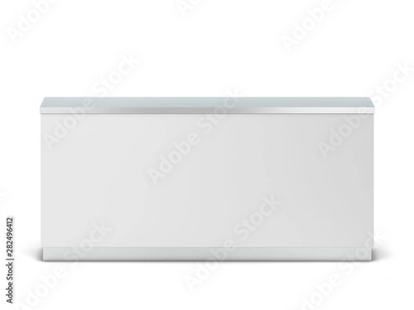 Obraz Blank counter stand mockup
