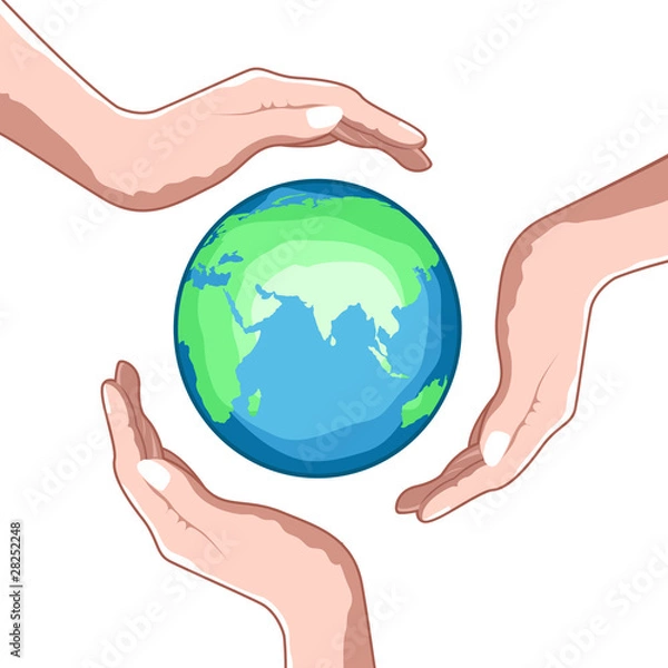 Fototapeta save earth