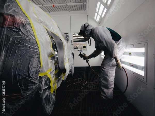 Obraz painter at work