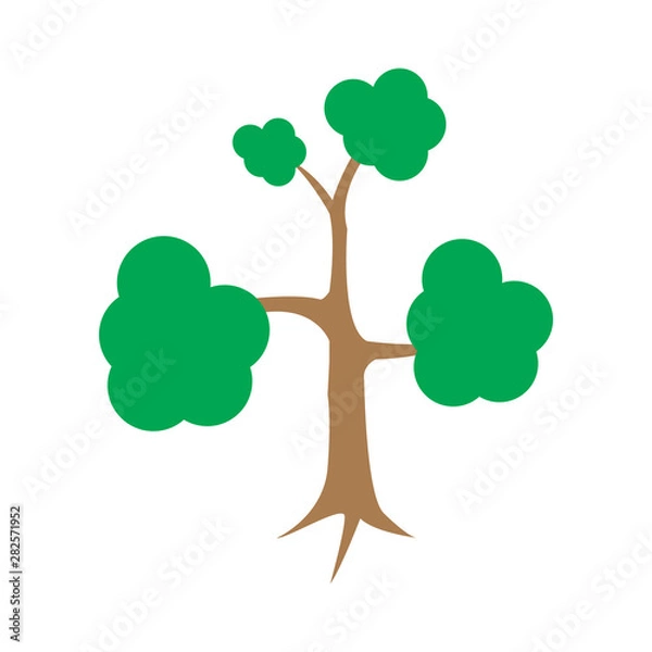 Fototapeta tree icon vector design template