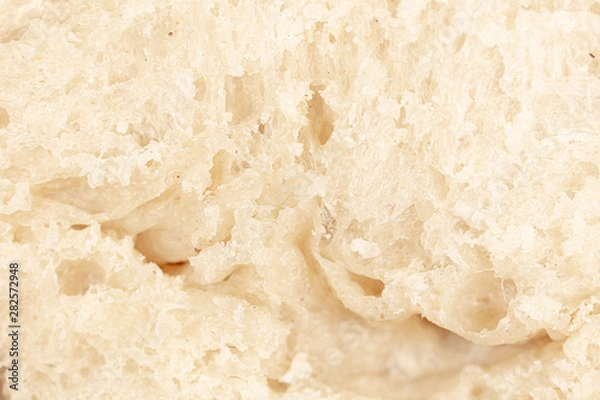 Fototapeta The flesh of bread as an abstract background