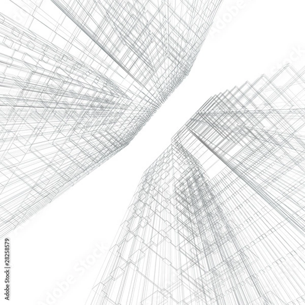 Obraz Construction in architecture