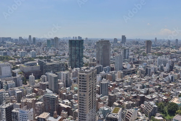 Fototapeta 東京タワーのメインデッキより撮影