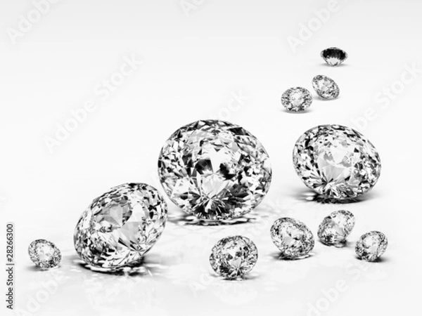 Obraz Diamond jewel isolated